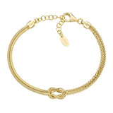 Love Knot Bracelet in Sterling Silver